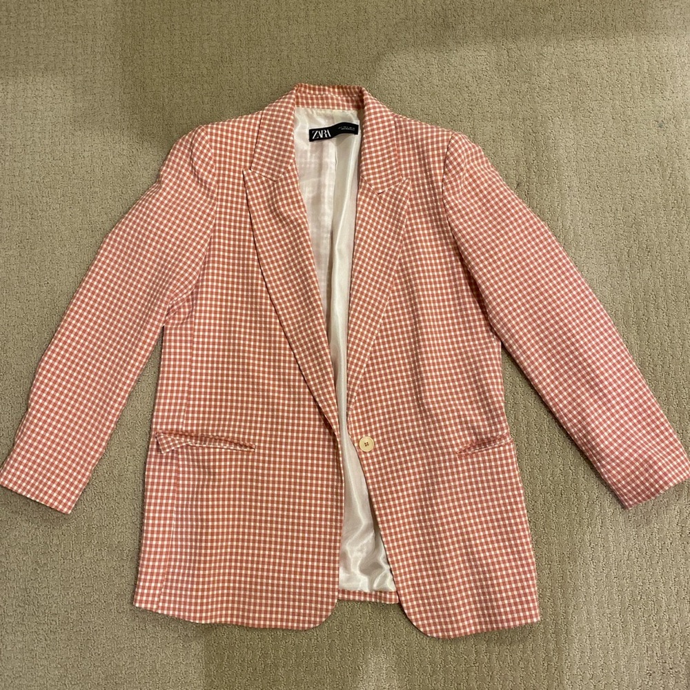 Zara blazer Pink L